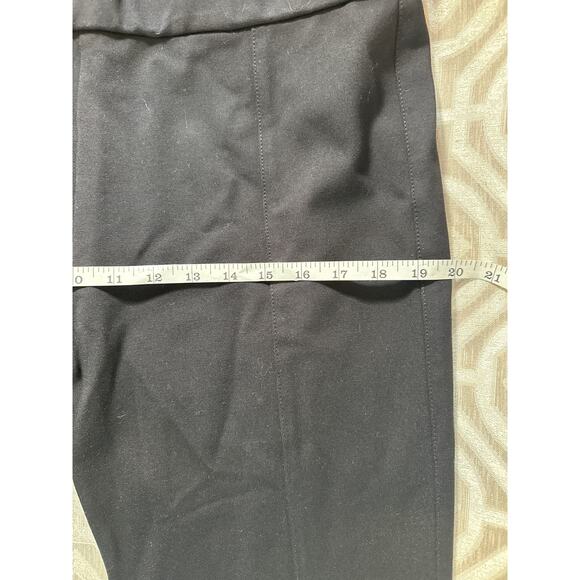 Tory Burch Pants Black pullon Trousers Casual Workwear Designer Women’s Size XL - Picture 4 of 8